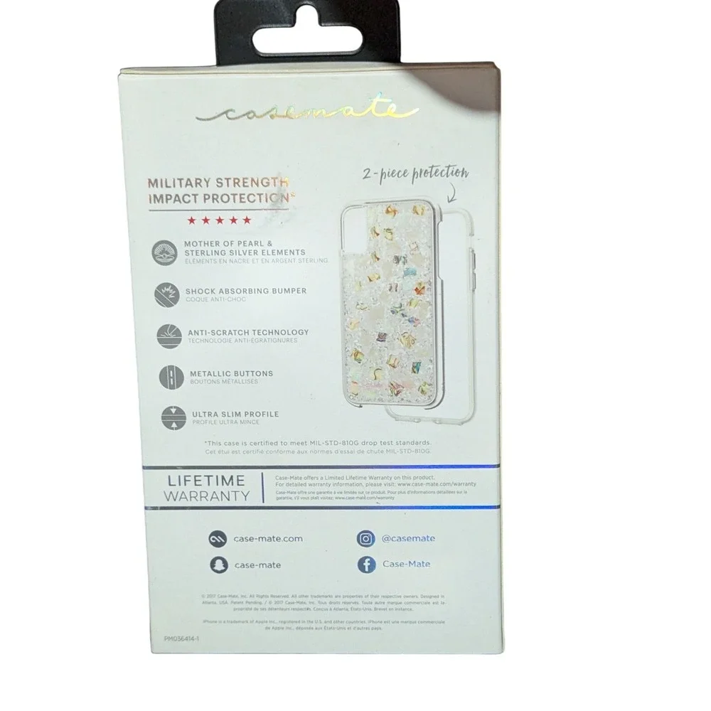 i8. Case-Mate Karat Pearl case for iPhone X / XS,‎ In 